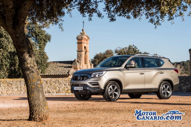 SsangYong actualiza Rexton con más tecnología y sistema tratamiento de gases.